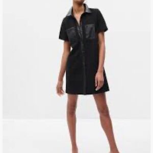 GAP Black Short Sleeve Dress